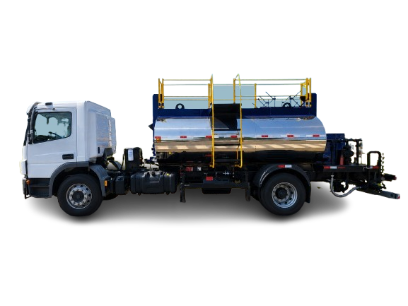 Fundo Transparente Espargidor de Asfalto MaxPaving
